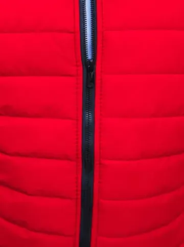 Kurtka bomberka męska czerwona JS/MY02Z^Ozonee Discount