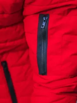 Kurtka bomberka męska czerwona JS/MY02Z^Ozonee Discount