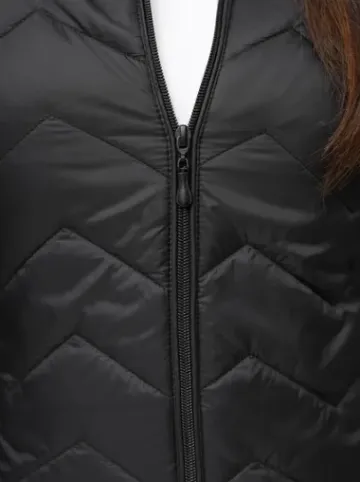 Kurtka damska pikowana czarna JS/16M9232/392^Ozonee Discount
