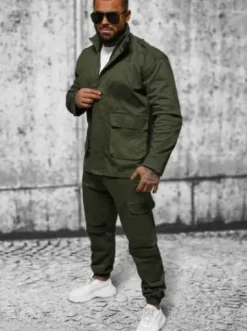 Kurtka męska khaki O/G3035^Ozonee Hot