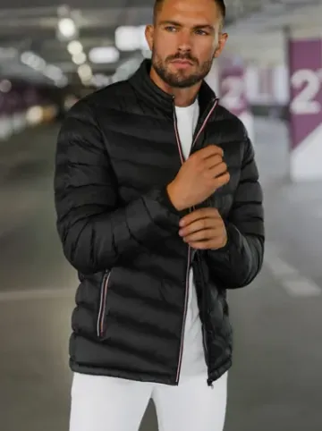 Kurtka męska pikowana czarna JS/SM71Z^Ozonee New