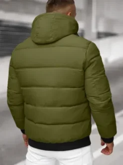 Kurtka męska pikowana khaki JS/31M5003Z^Ozonee Discount