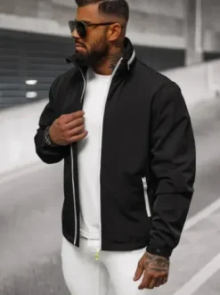 Kurtka męska softshell czarna JS/5M3105/392Z^Ozonee Discount