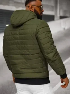 Kurtka męska zielona JS/MY13Z^Ozonee Fashion