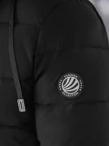 Kurtka zimowa męska czarna JS/31M5023/392Z^Ozonee New