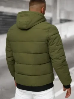 Kurtka zimowa męska jasna-khaki JS/31M5023/62^Ozonee Sale