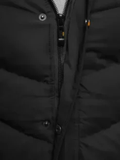 Kurtka zimowa męska pikowana czarna JS/5M3135/392^Ozonee Clearance