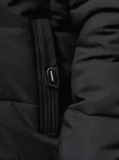 Kurtka zimowa męska pikowana czarna JS/84M3029/392^Ozonee Hot