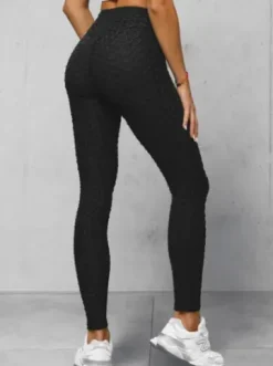 Legginsy damskie czarne JS/17K592/3^Ozonee New