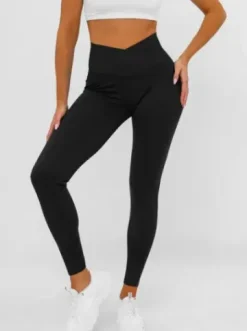 Legginsy damskie czarne JS/13K1806/3^Ozonee Hot