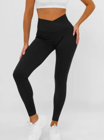 Legginsy damskie czarne JS/13K1806/3^Ozonee Hot