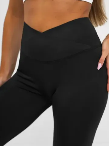 Legginsy damskie czarne JS/13K1806/3^Ozonee Hot