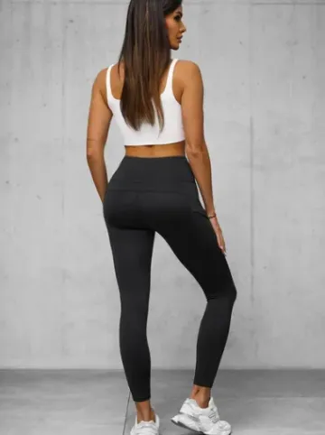 Legginsy damskie czarne JS/XY24017L^Ozonee Best