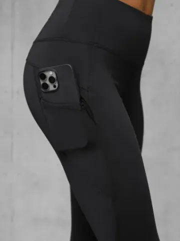 Legginsy damskie czarne JS/XY24017L^Ozonee Best