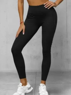 Legginsy damskie czarne JS/XY24002L^Ozonee Best