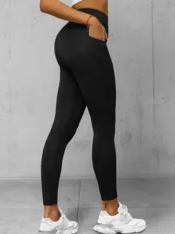 Legginsy damskie czarne JS/XY24002L^Ozonee Best