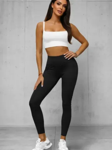 Legginsy damskie czarne JS/XY24002L^Ozonee Best