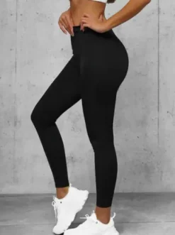 Legginsy damskie czarne O/K9-JZ^Ozonee Clearance