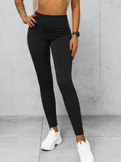 Legginsy damskie czarne O/K9-J^Ozonee Online