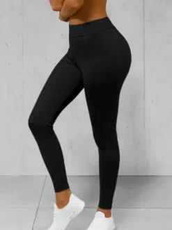 Legginsy damskie czarne JS/1001Z^Ozonee Outlet
