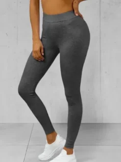 Legginsy damskie grafitowe JS/1001Z^Ozonee Sale