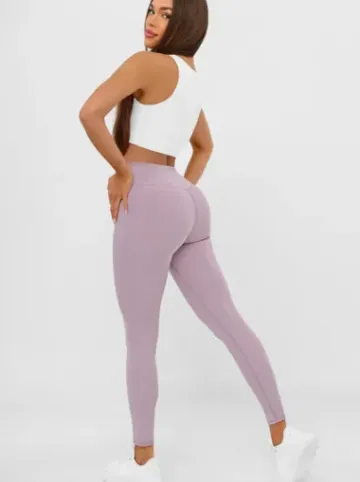 Legginsy damskie jasno-fioletowe JS/17K580/85^Ozonee Discount