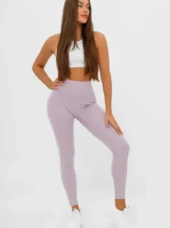 Legginsy damskie jasno-fioletowe JS/17K580/85^Ozonee Discount