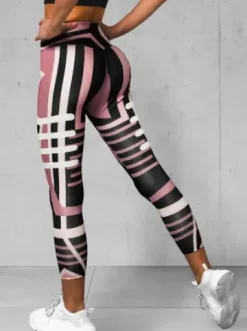 Legginsy damskie jasno-różowe O/D0010Z^Ozonee Best