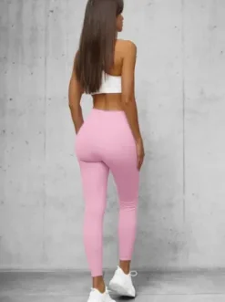 Legginsy damskie jasno-różowe O/K9-JZ^Ozonee Sale