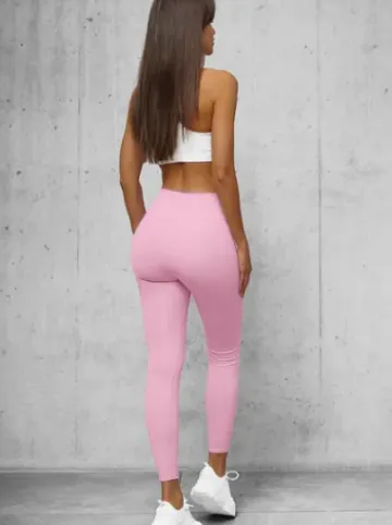 Legginsy damskie jasno-różowe O/K9-JZ^Ozonee Sale