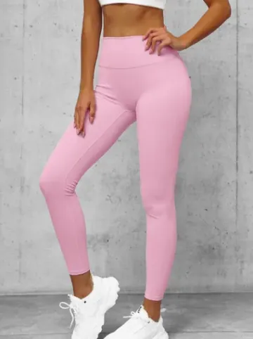 Legginsy damskie jasno-różowe O/K9-JZ^Ozonee Sale