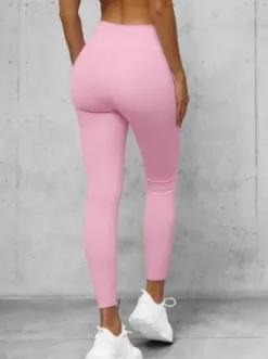 Legginsy damskie jasno-różowe O/K9-JZ^Ozonee Sale