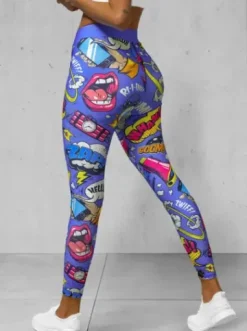 Legginsy damskie kolorowe O/20757^Ozonee Online