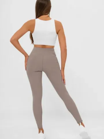 Legginsy damskie mokka JS/17K580/5^Ozonee Fashion