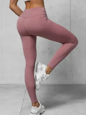 Legginsy damskie pudrowe O/A10319^Ozonee Online