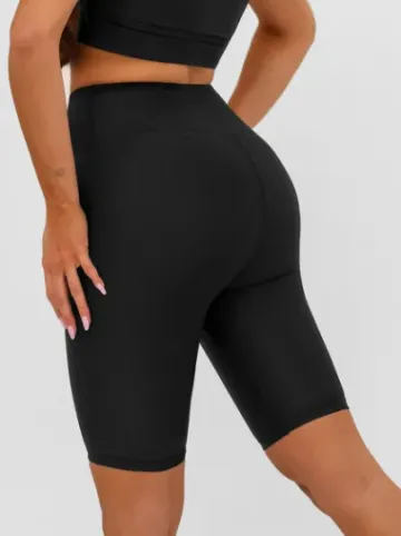 Legginsy krótkie damskie kolarki czarne JS/17K597/3^Ozonee Hot