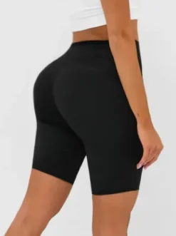 Legginsy krótkie damskie kolarki czarne JS/17K583/3^Ozonee Online