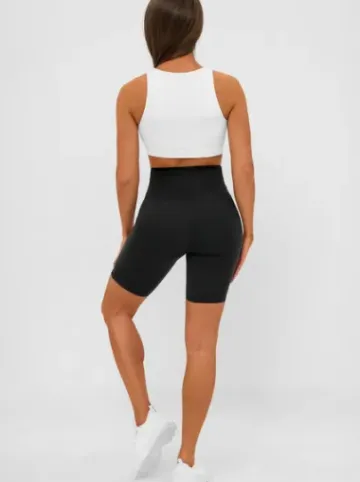 Legginsy krótkie damskie kolarki czarne JS/17K583/3^Ozonee Online