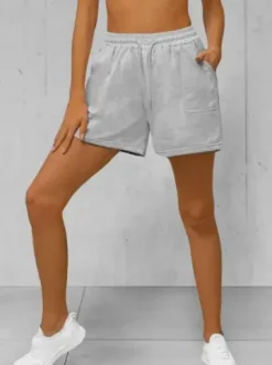Spodenki dresowe damskie szare JS/8K950/2^Ozonee Hot