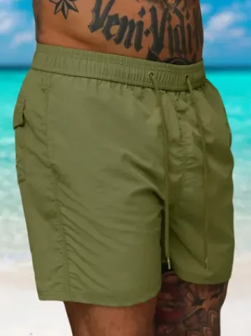 Spodenki kąpielowe męskie khaki JS/XL018/24^Ozonee Hot