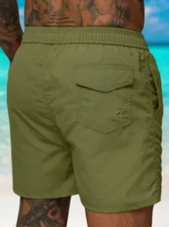 Spodenki kąpielowe męskie khaki JS/XL018/24^Ozonee Hot