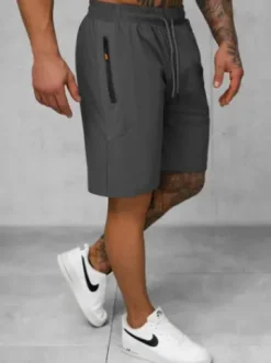 Spodenki sportowe męskie grafitowe JS/12K1802/5^Ozonee New
