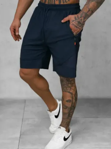 Spodenki sportowe męskie granatowe JS/12K1801/25^Ozonee Best