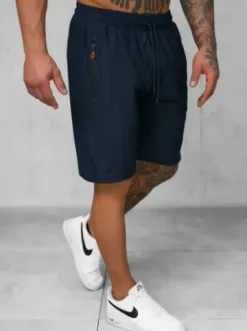 Spodenki sportowe męskie granatowe JS/12K1800/25^Ozonee Discount