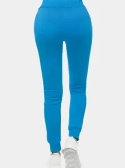 Spodnie dresowe damskie błękitne JS/CK01/36^Ozonee Online