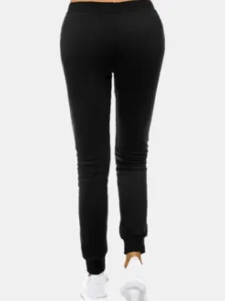 Spodnie dresowe damskie czarne JS/CK01^Ozonee New