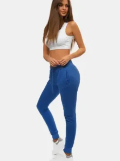 Spodnie dresowe damskie niebieskie JS/CK01Z^Ozonee New