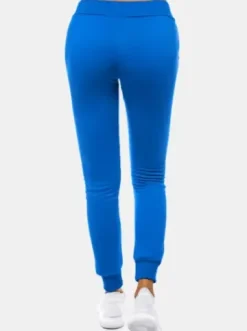 Spodnie dresowe damskie niebieskie JS/CK01^Ozonee Sale