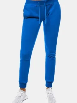 Spodnie dresowe damskie niebieskie JS/CK01^Ozonee Sale