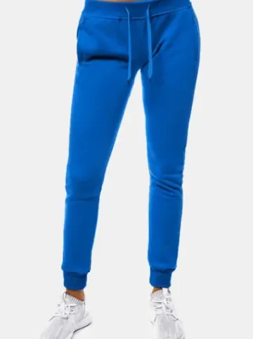 Spodnie dresowe damskie niebieskie JS/CK01^Ozonee Sale